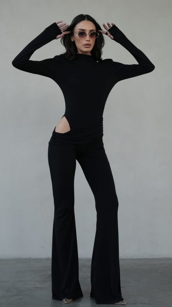 אוברול פתח צד