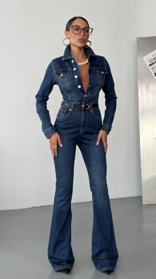 אוברול מחטב ג׳ינס 