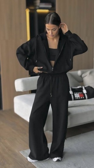 חליפת פוטר שחורה 