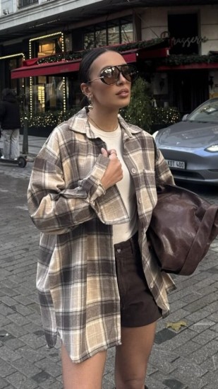 חולצה משבצות