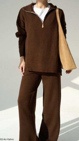 חליפת סריג w style 