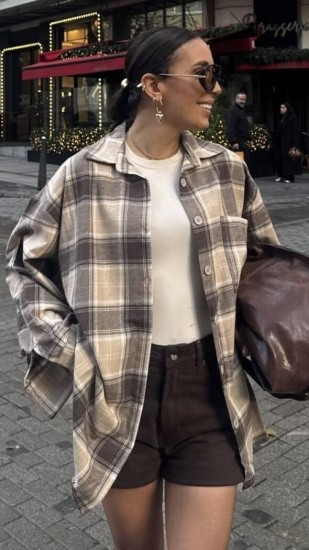 חולצה משבצות