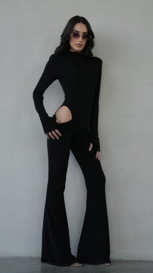 אוברול פתח צד